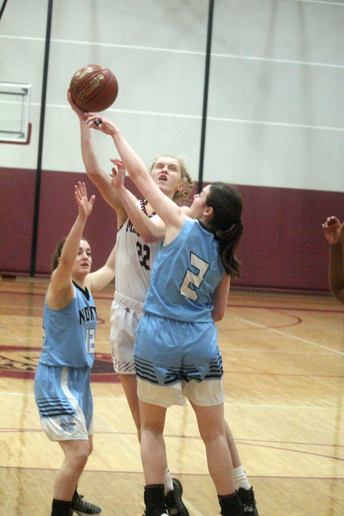 Eau Claire North at Menomonie girls basketball 2-13-20